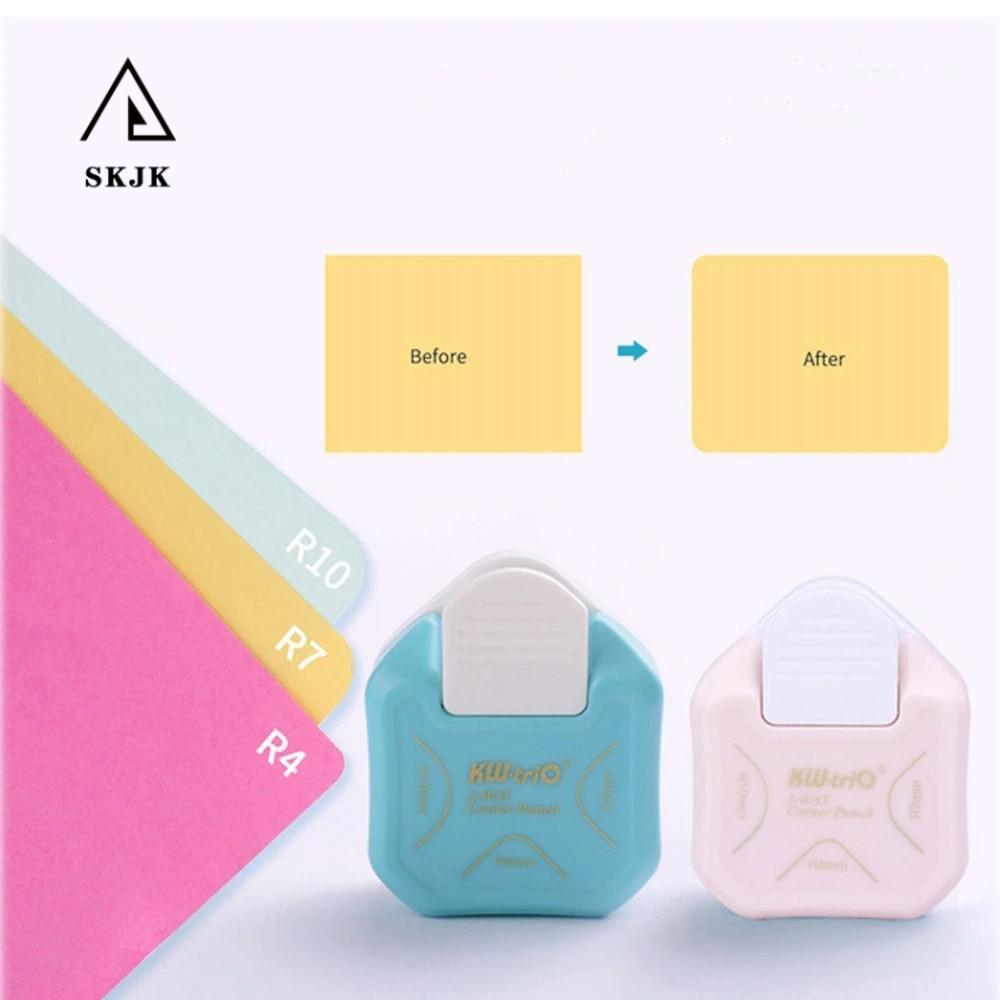 SKJK Stamp Border Punch, Stamp Shape Hole Puncher Dập Nổi Máy, Văn Phòng Phẩm Punching Maker Cắt Giấ