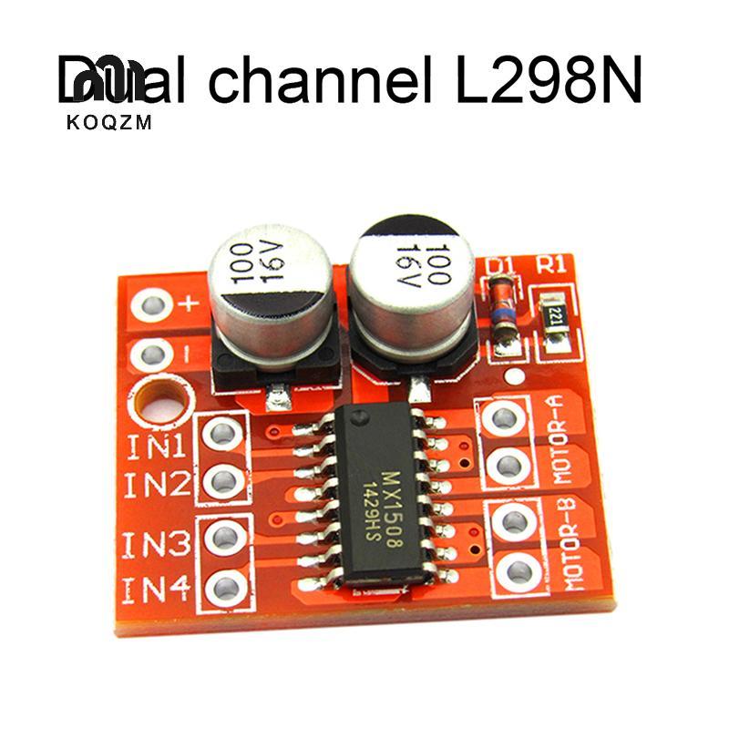 [KOQZM] Mô-đun Mini điều khiển động cơ DC kênh kép Điều khiển tốc độ PWM vượt quá L298N [mới]