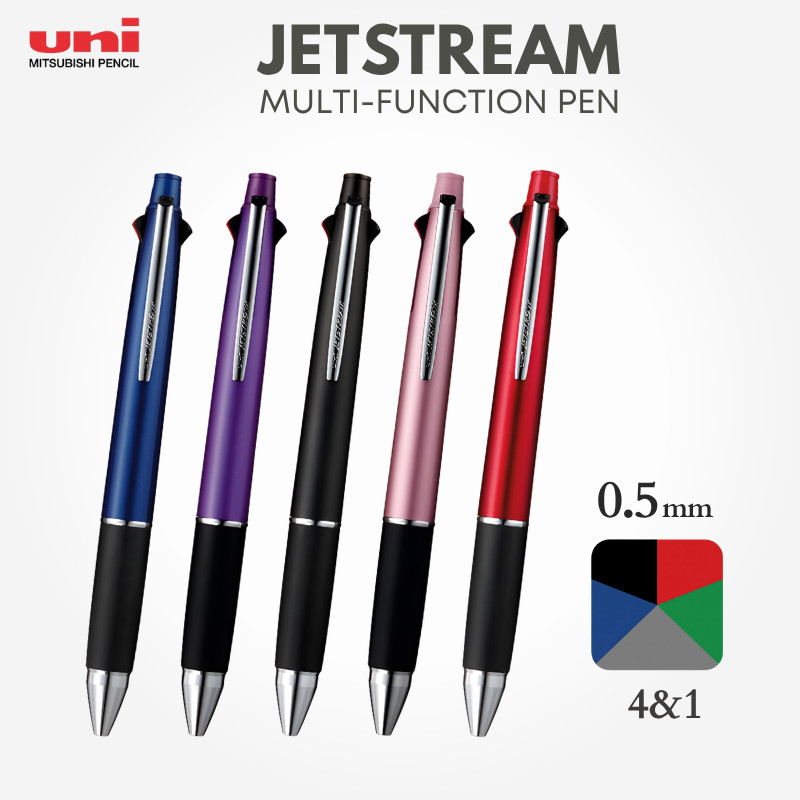 Mitsubishi Pencil Jetstream 4&1 Multi-Function Pen 0.5mm
