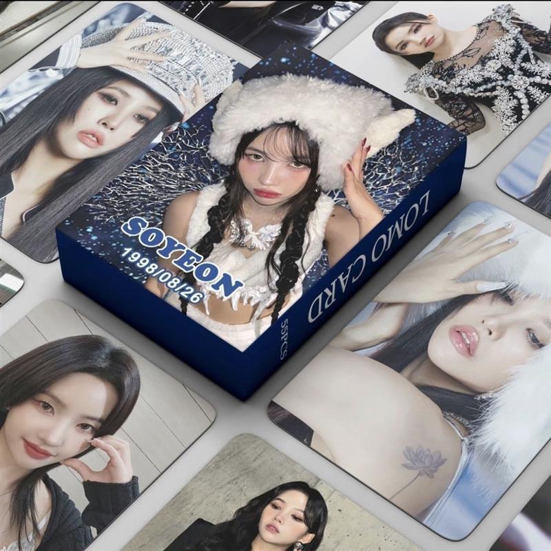 Tian Xiaojuan Photocard Thẻ chính thức Thẻ thật Tự in GIDLE Hàng hóa Bưu thiếp Thẻ thưởng Thẻ ngẫu n