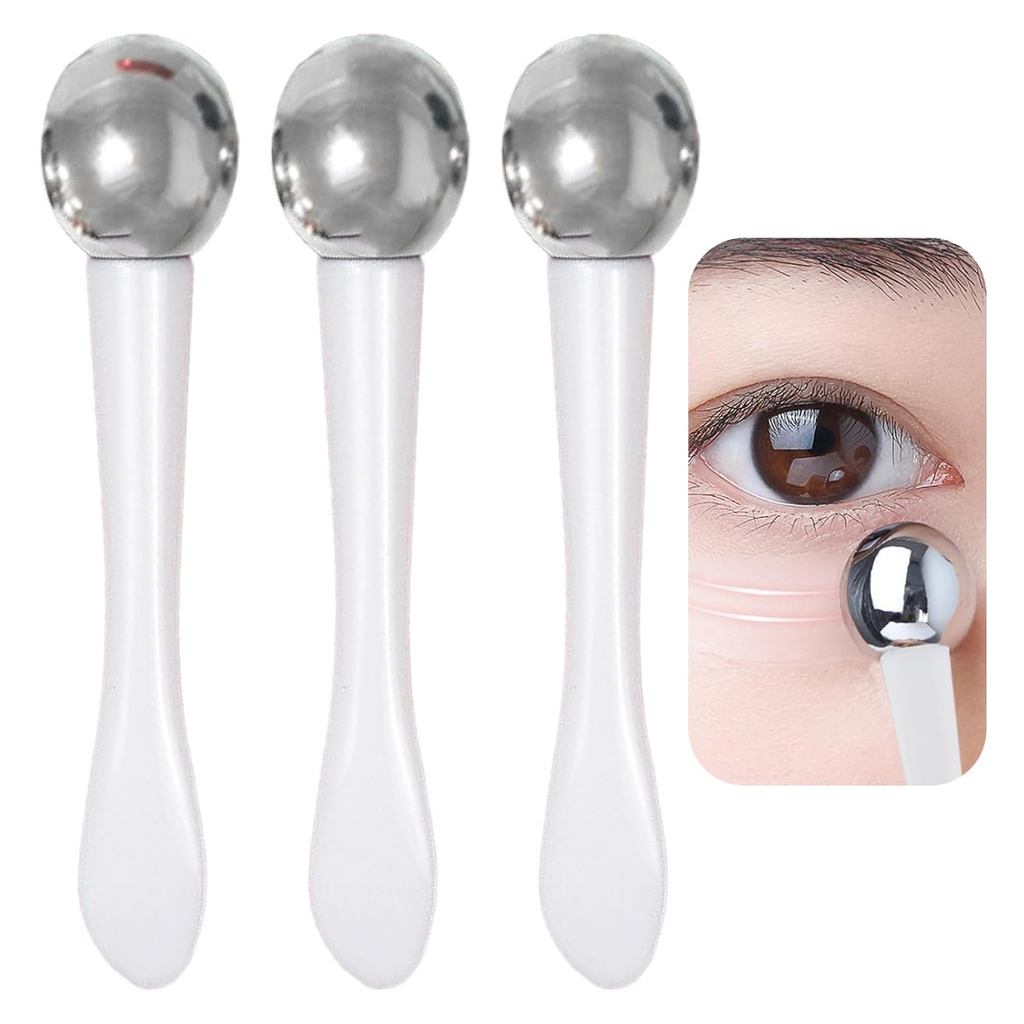 3 Con lăn mắt cho mắt phồng và quầng thâm, Con lăn dính mắt làm mát để giảm nhẹ, Con lăn mắt di động