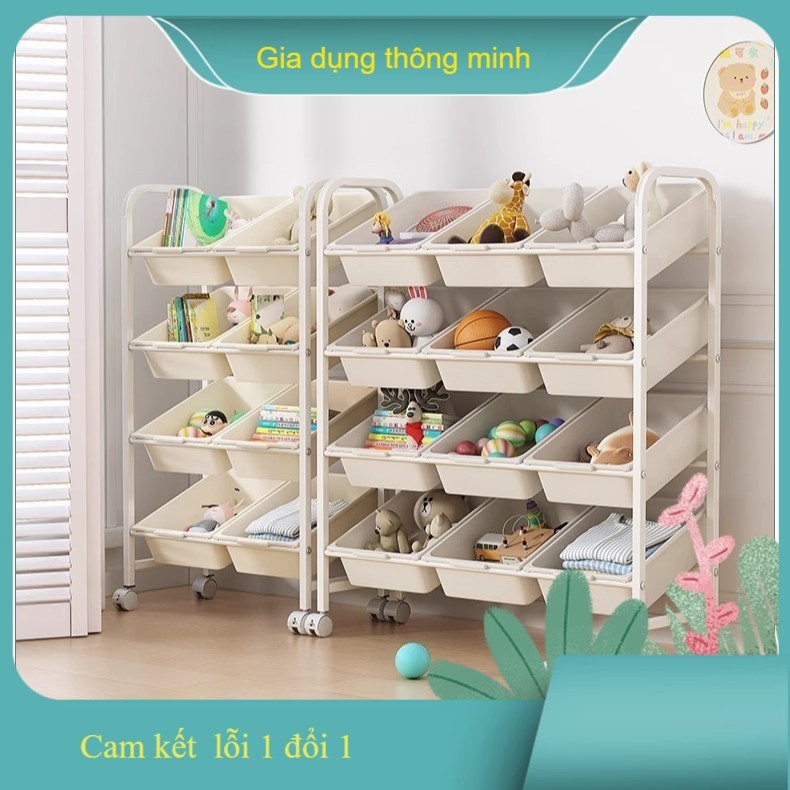 KỆ ĐỂ SÁCH GIÁ CHIA ĐỒ CHƠI CHO TRẺ EM YTC HOUSE chuẩn GDTM AKI