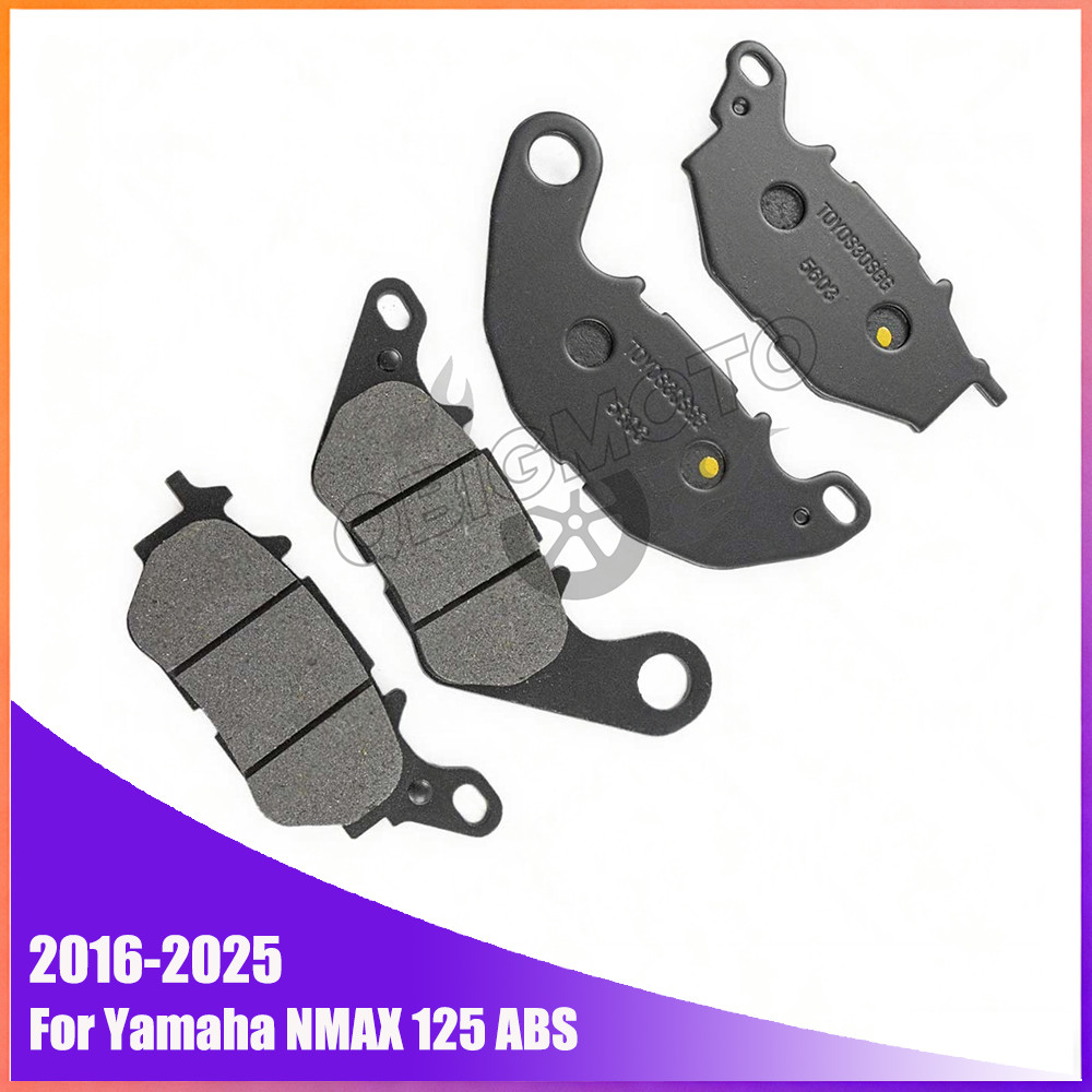 Xe Máy Phía Trước Phía Sau Má Phanh Cho Yamaha NMAX125 ABS 2016-2025 NMAX125 N MAX N-MAX NMAX 125 15