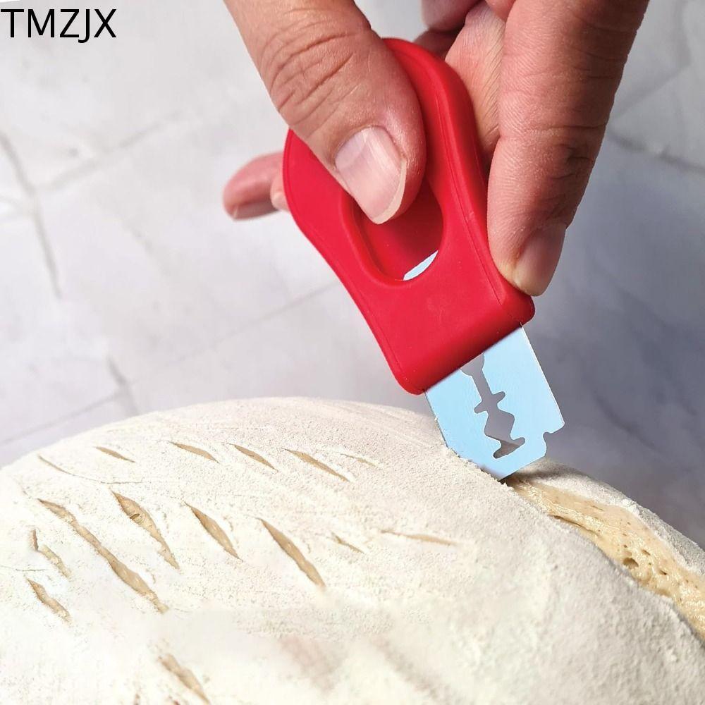 TMZJX 2 chiếc Máy cắt bột chua, Máy cắt tỉa bánh mì Mini, Có thể mở rộng di động với máy cắt thay th