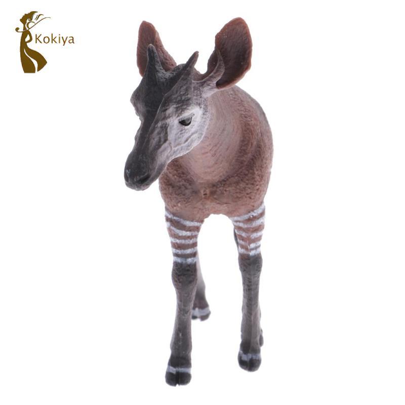Thực Tế Okapi Động Vật Hoang Dã Hình Tượng Mô Hình Hành Động Nhân Vật Đồ Chơi Trẻ Em Quà Tặng