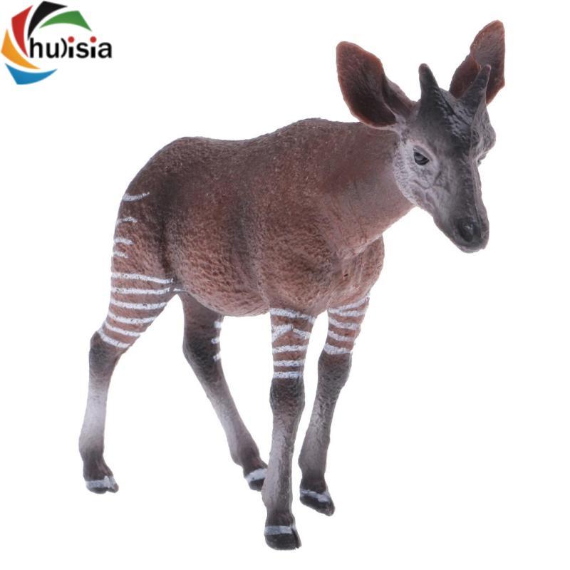 Nhân vật đồ chơi động vật chulisia - Okapi - đồ chơi cho trẻ em, ủng hộ tiệc sinh nhật, mô hình động