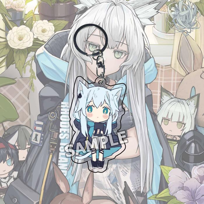 Gantungan Kunci arknight rosmontis 02- Key Chain - Ganci