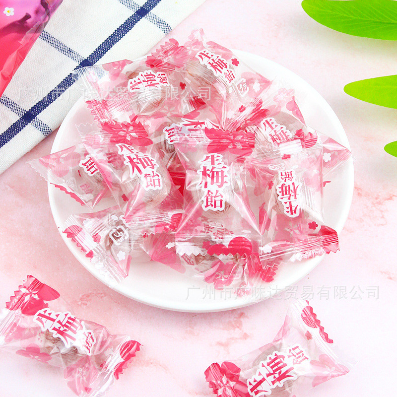 Kẹo Nhập Khẩu Đồ Ăn Nhẹ RIBON RIBON Kẹo Mận Nguyên Kẹo 0g Túi Cưới Kẹo Mận Thịt 0% wed1217