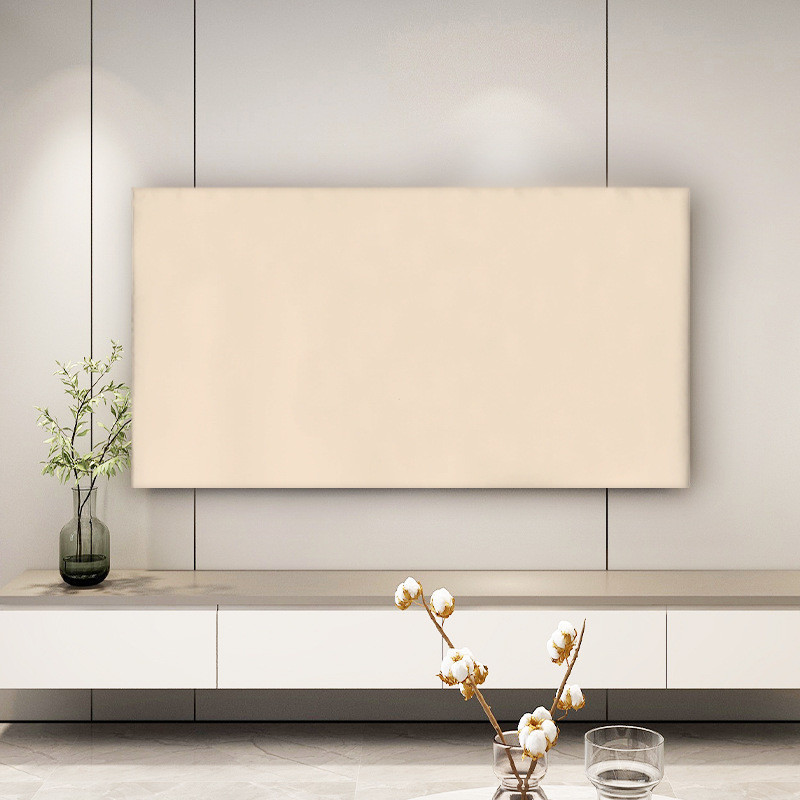 43inch Co Giãn Tivi 40 Inch Màu Trơn Tivi Bụi 55 Inch 60 Inch 70 Inch Treo Tường Để Bàn Vải Đa Năng