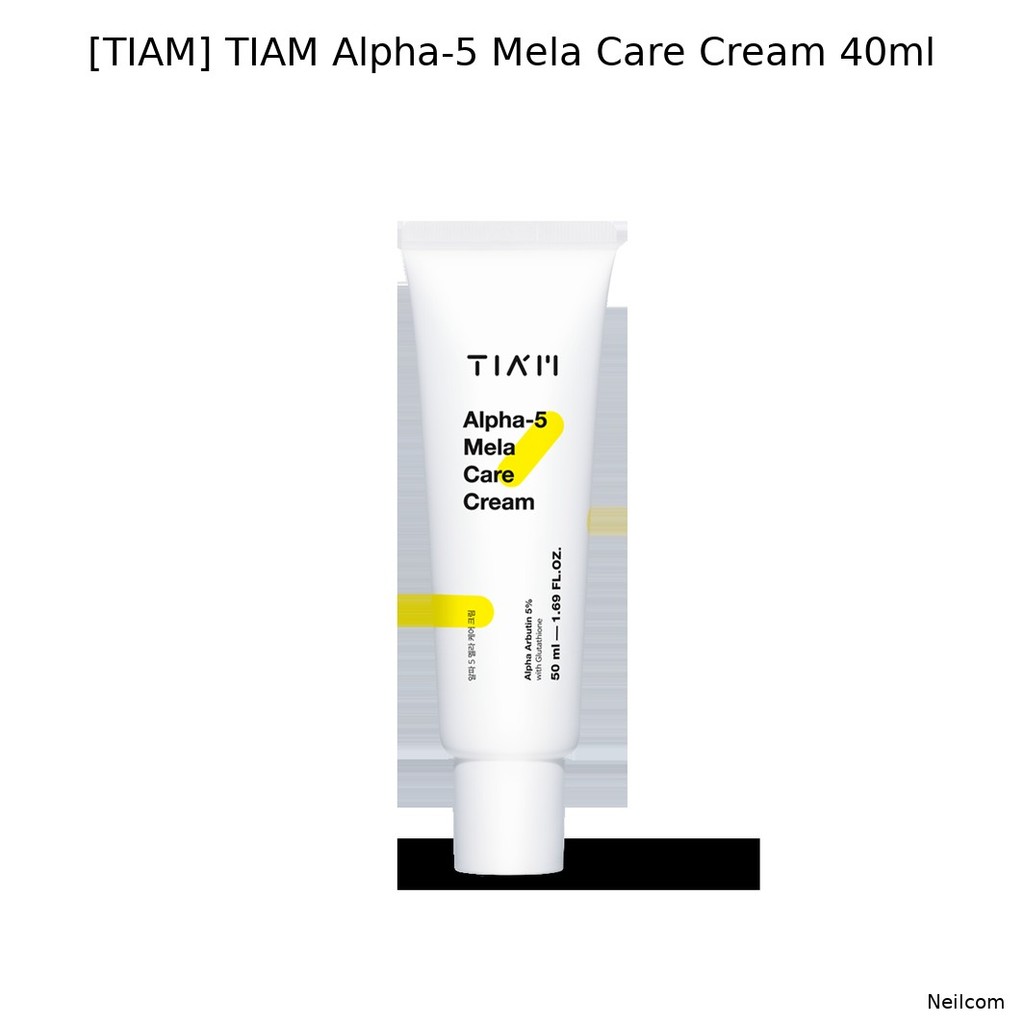 [TIAM] Kem chăm sóc Mela TIAM Alpha-5 40ml / Làm sáng da, Hydrat của Neilcom