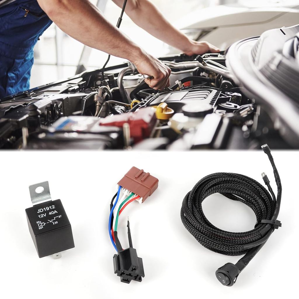 Bộ chuyển đổi rơle chính Tương thích với 92-01 Civic, 94-01 Integra, 97-01 CRV, 93-97 Delsol, 90-02 