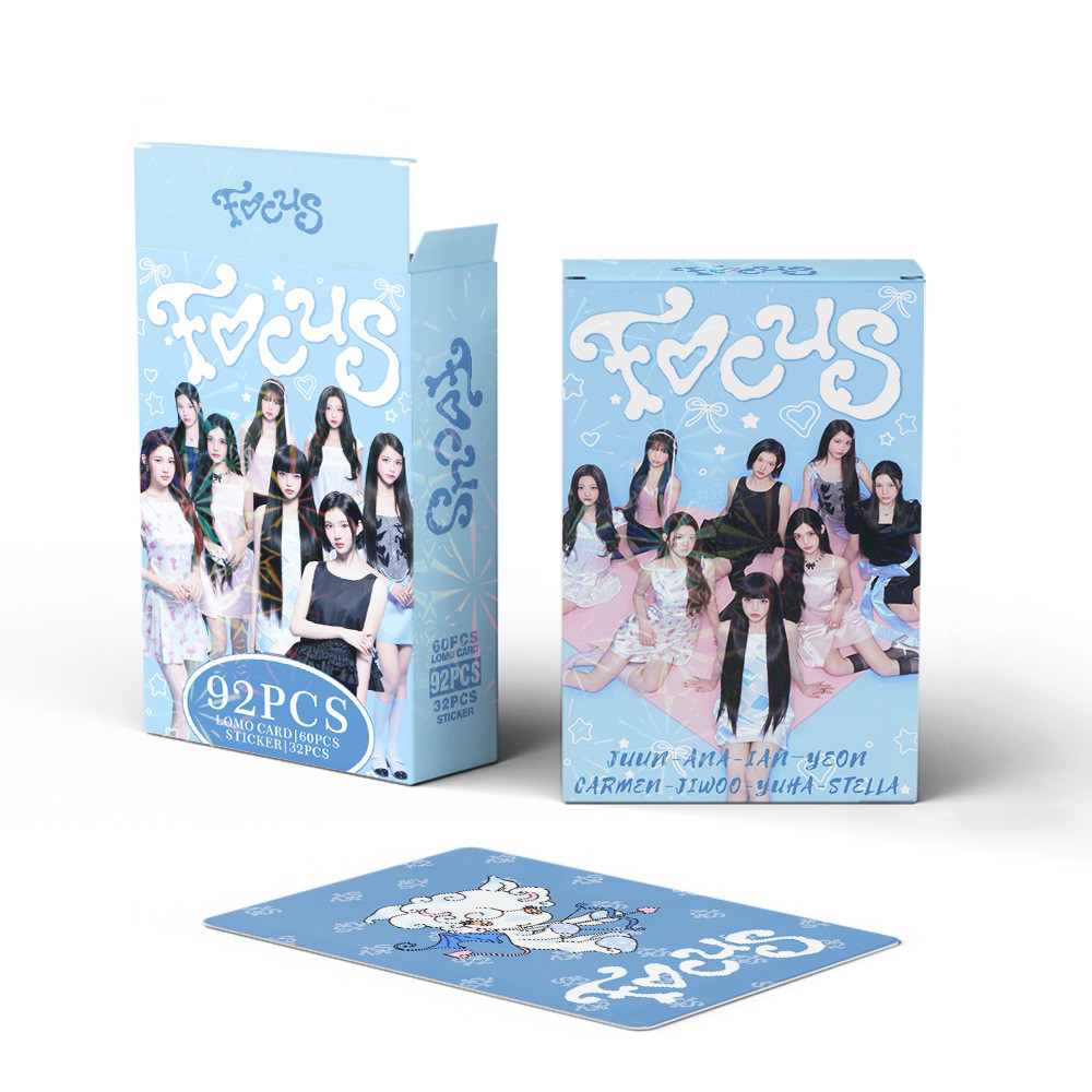 92 Chiếc Hearts2Hearts H2H FOCUS Album Lomo Cards The Chase Dán Pretty Please Butterflie Photocards 