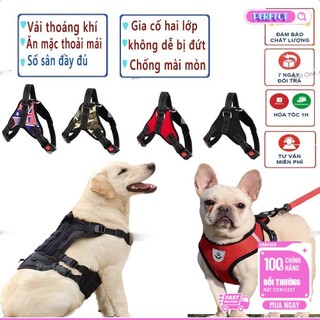 Dây dắt chó , yếm dắt chó đi dạo có đệm lưng chống giật 4 màu sắc,đai dắt chó，Đệm ngực chống sốc