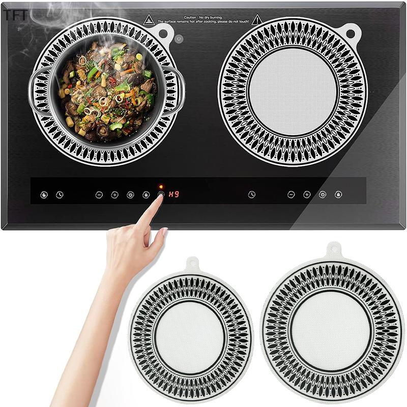 (FTT) 1PC Induction Cooktop Mat, Scratch-Resistant & Heatproof Stove Protector NEW