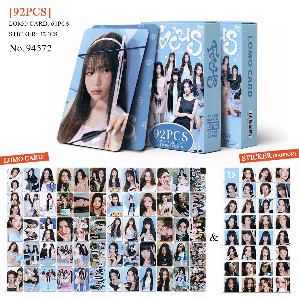 92 Chiếc Hearts2Hearts H2H FOCUS Album Lomo Cards The Chase Dán Pretty Please Butterflie Photocards 