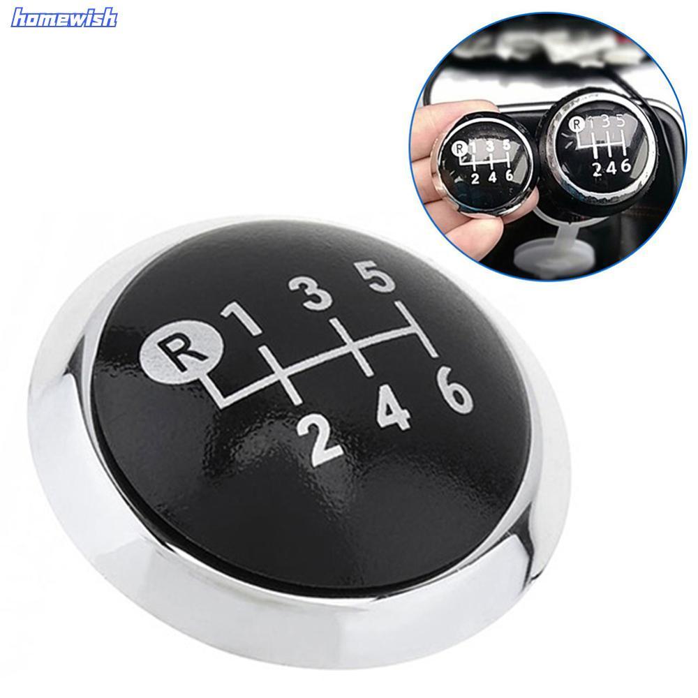Homewish Car Gear Shift Knob Stick Cover Cap Huy hiệu 5 / 6 Tốc độ cho TOYOTA Corolla 1.8MT 2007-201