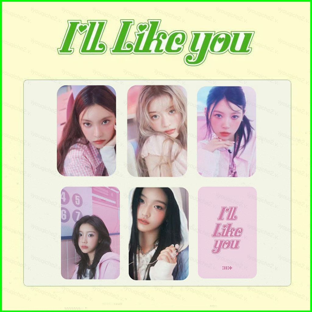 SV 5 Cái / bộ ILLIT I LL LIKE YOU Album LOMO Card YUNAH WONHEE MOKA Bưu Thiếp Bộ Sưu Tập Ngôi Sao Ng