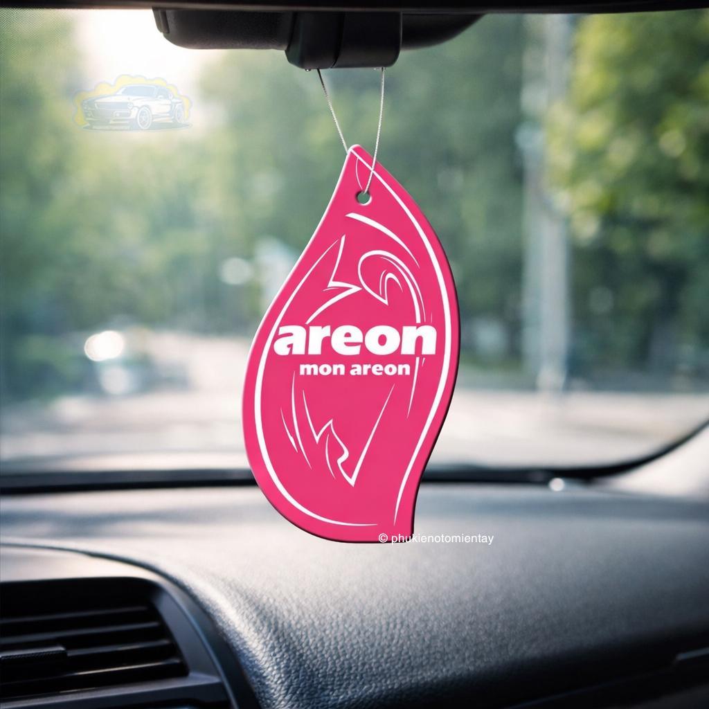 Areon Combo 10 Cái Lá Thơm Treo Xe Ô Tô Hương Dưa Hấu Khử Mùi Tốt Trang Trí Nội Thất Xe Hơi Nhập Khẩu Chính Hãng 3