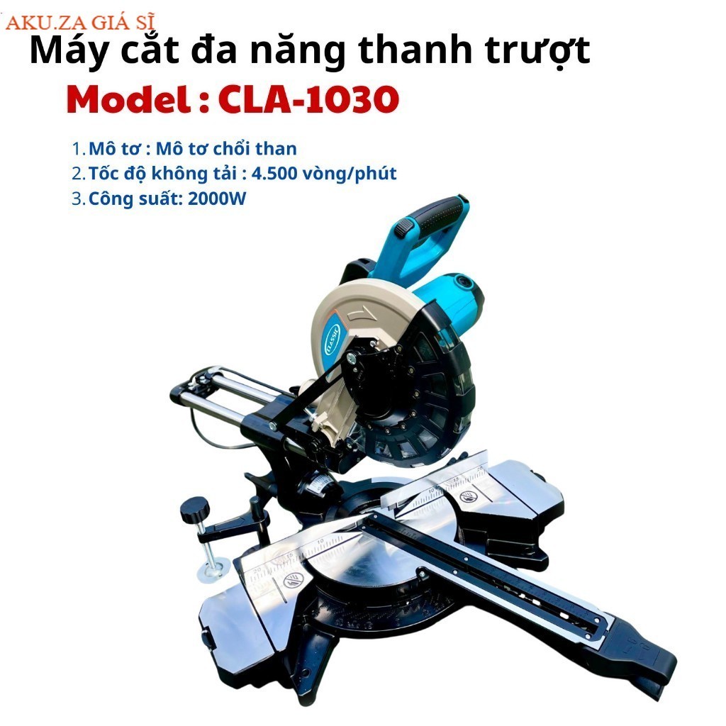 Máy cắt nhôm, gỗ thanh trượt Classic CLA-1030 CHÍNH HÃNG akuza giá si