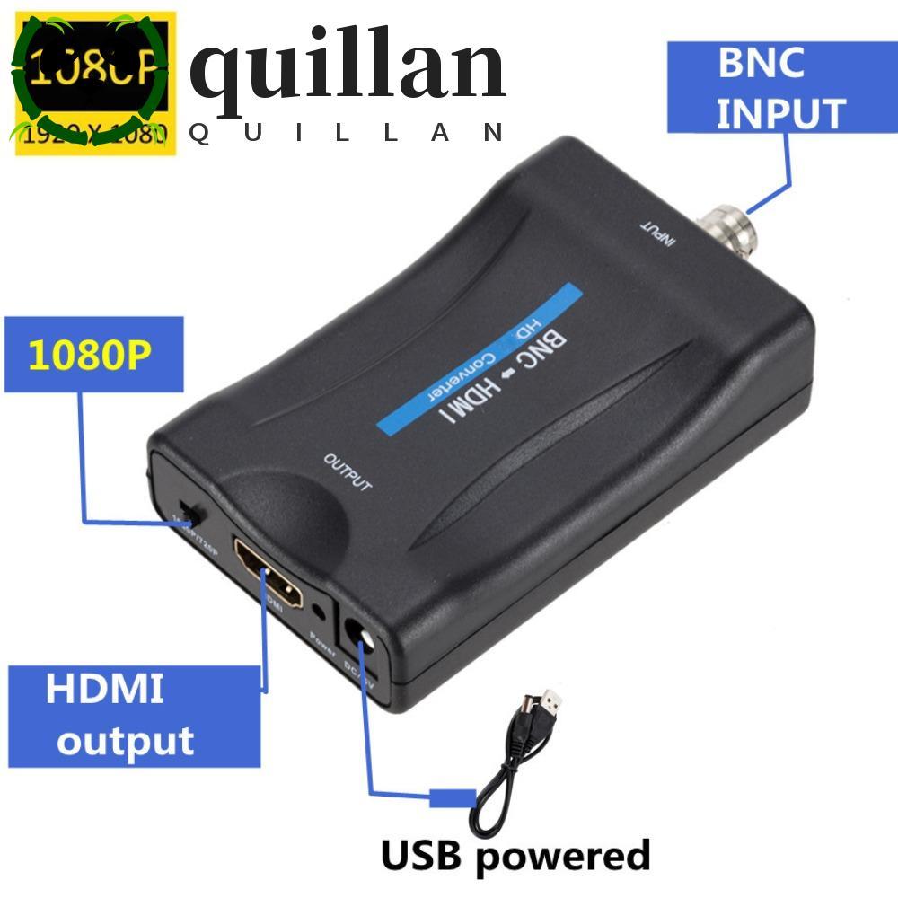 Bộ chuyển đổi tương thích QUILLAN BNC sang HDMI, Bộ chuyển đổi cáp tín hiệu BNC sang HDMI HDMI sang 