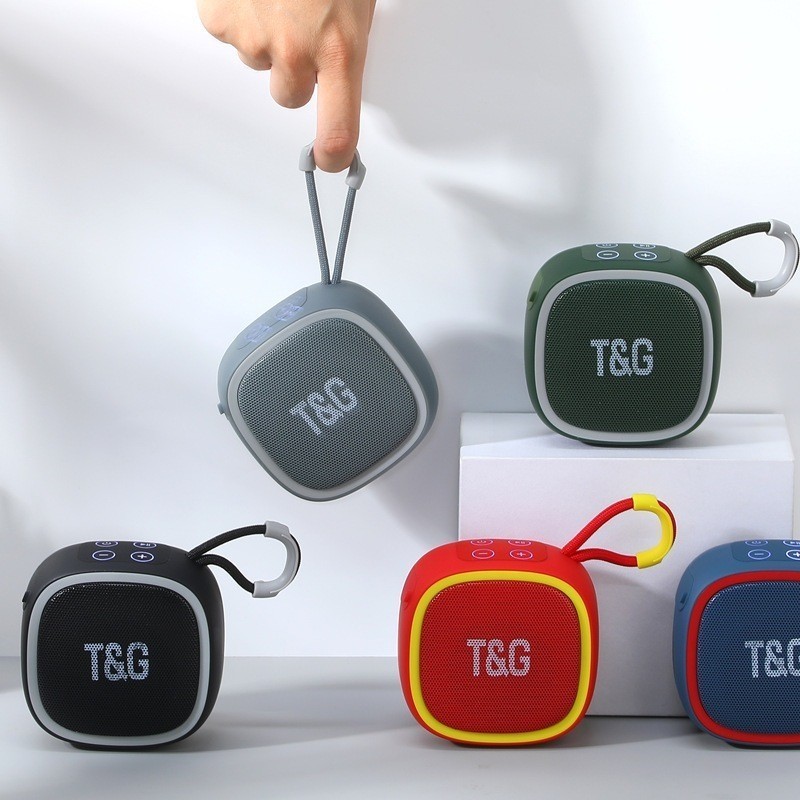 Loa Bluetooth Mini TG659 Chống Thấm Nước Thiết Kế Nhỏ Gọn Nghe Sang Trọng Âm Nhạc Tốt Có Móc Treo