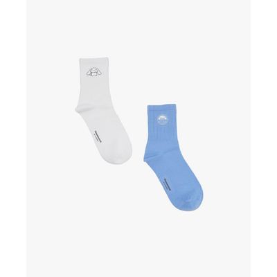 SKECHERS - Set 2 vớ nữ cổ cao Cinnamoroll_SL425W616-04QY