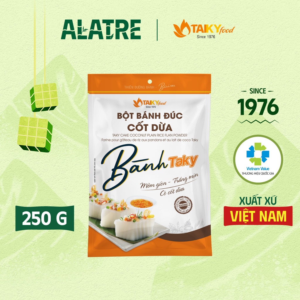 Bột bánh đúc cốt dừa Tài Ký gói 250g (tặng kèm gói cốt dừa) - Nhà phân phối Alatre