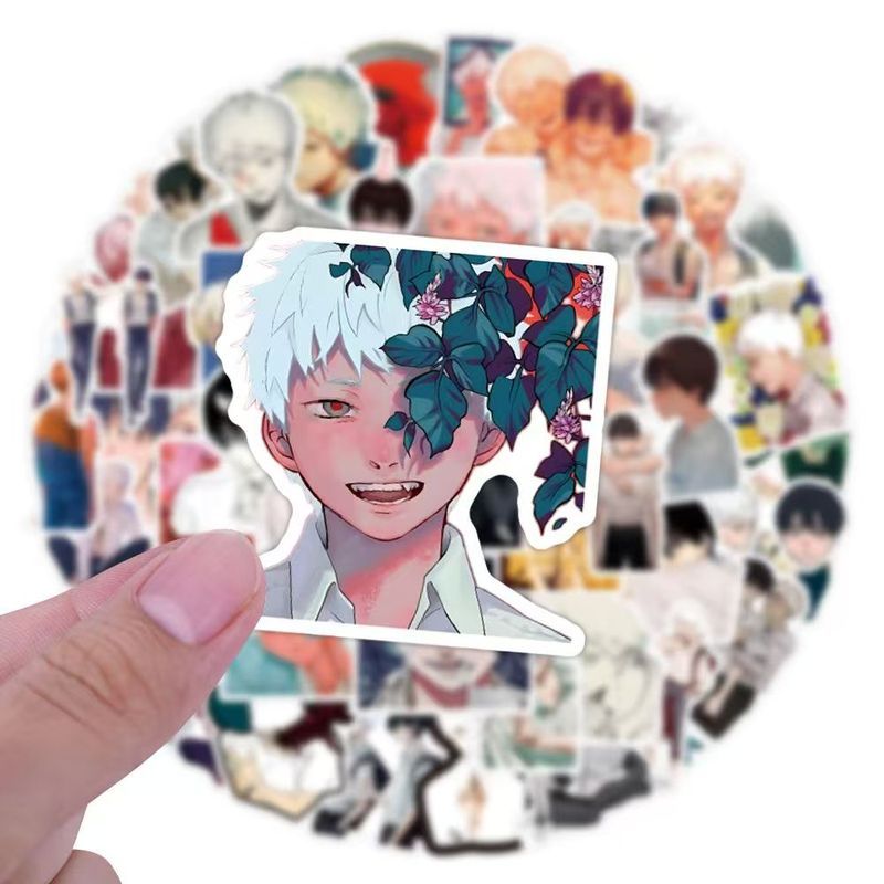 54 Cái / lốc Mùa Hè Hikaru Chết Yoshiki Tsujinaka Hikaru Indou Dán Đồ Chơi Máy Tính Chống Nước Điện 