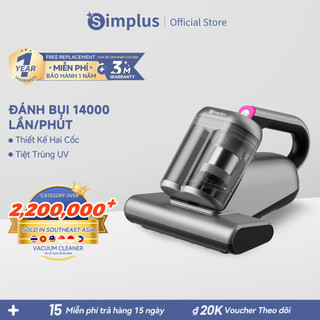  Simplus Máy Hút Bụi Giường Nệm Lực Hút 16000Pa Tiệt Trùng UV CMYH006 - Bảo Hành 1 Năm 1 Đổi 1 