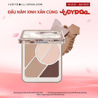  JUDYDOLL Phấn mắt 5 màu Multi 5 Color Palette Đa năng Kẻ chân mày,Trang điểm mắt 3,6g  date 10 2026  