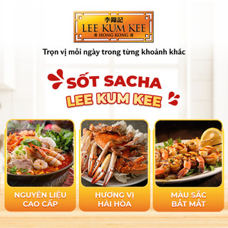 Sốt Sacha LEE KUM KEE Sacha Sauce hũ thủy tinh 330 gram