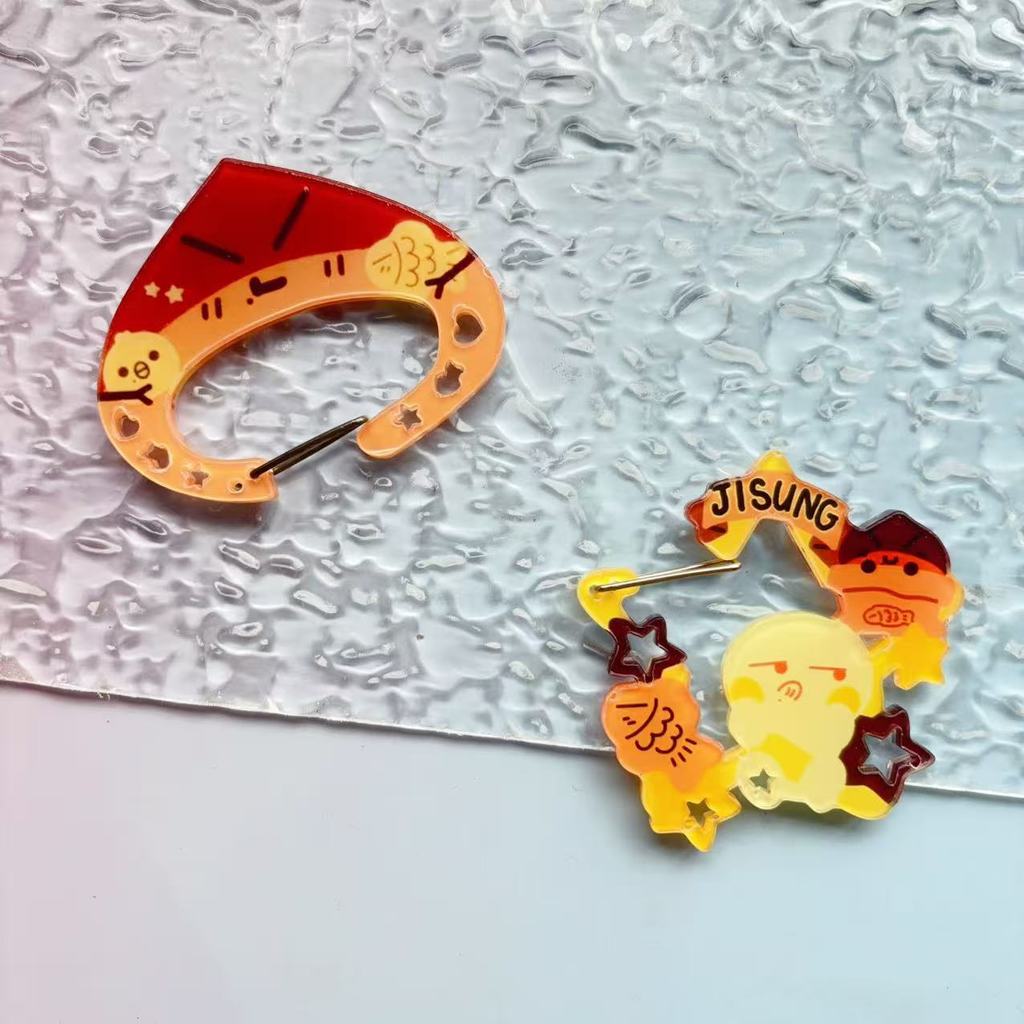 Nct Park Ji Sung Carabiner Mặt dây chuyền Túi tinh tế Móc khóa NCTdream2026.1.4