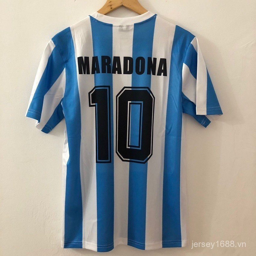 Áo đấu Maradona Retro Argentina 1986 - Áo bóng đá cổ điển