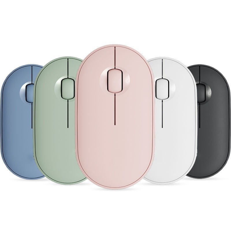M350 Pebble Silent Mouse Chế độ kép Chuột văn phòng Cô gái Điện thoại di động 64j1