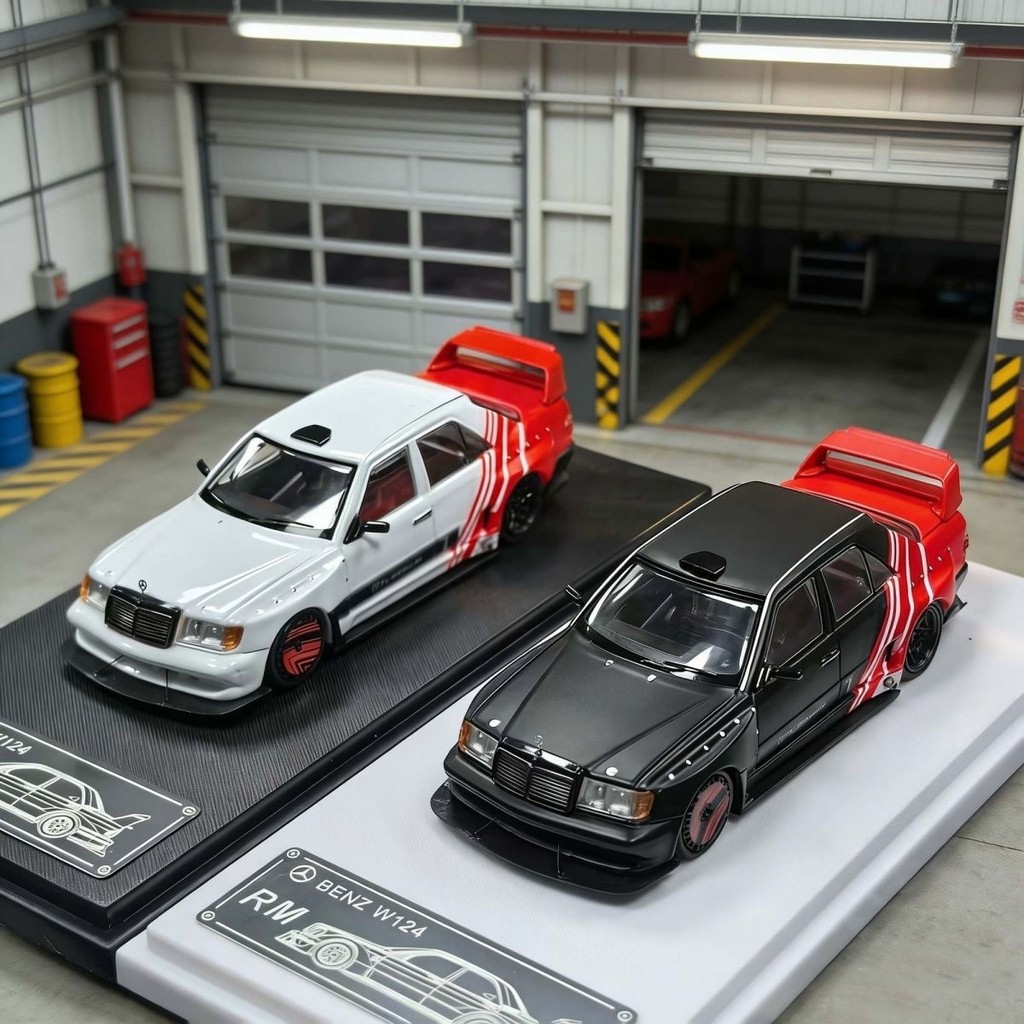 Rhino Model RM 1: 64 Mercedes-Benz W124 190E Phiên bản sửa đổi Mẫu xe hợp kim
