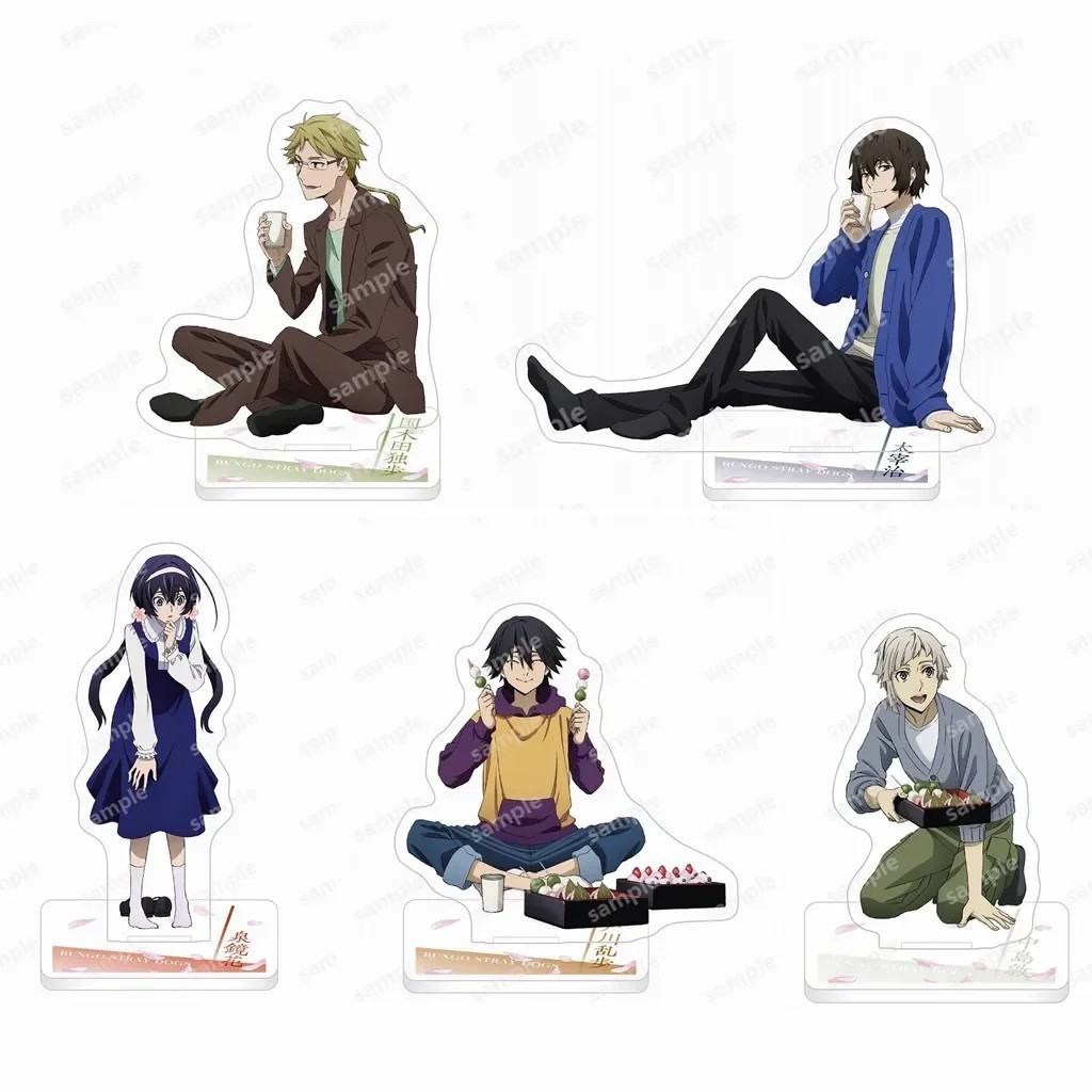 Standee Anime Bungo Stray Dogs mô hình Acrylic nhân vật Dazai Osamu Nakajima Atsushi Izumi Kyouka Ra