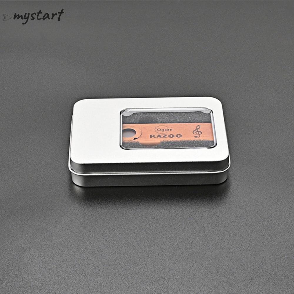 [mystart.vn] Sáo Kazoo gỗ nhẹ Kazoo dễ chơi cho người lớn Quà tặng trẻ em