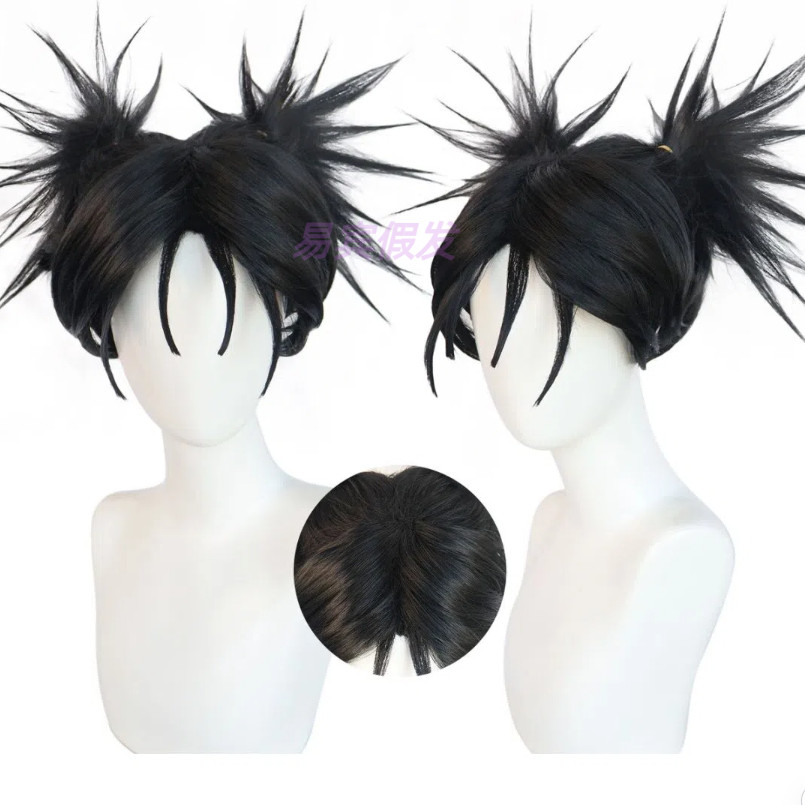 Jujutsu JJK Manga Choso Cosplay Tóc Giả Anime Jujutsu Kaisen Đen Chịu Nhiệt Tổng Hợp Tóc