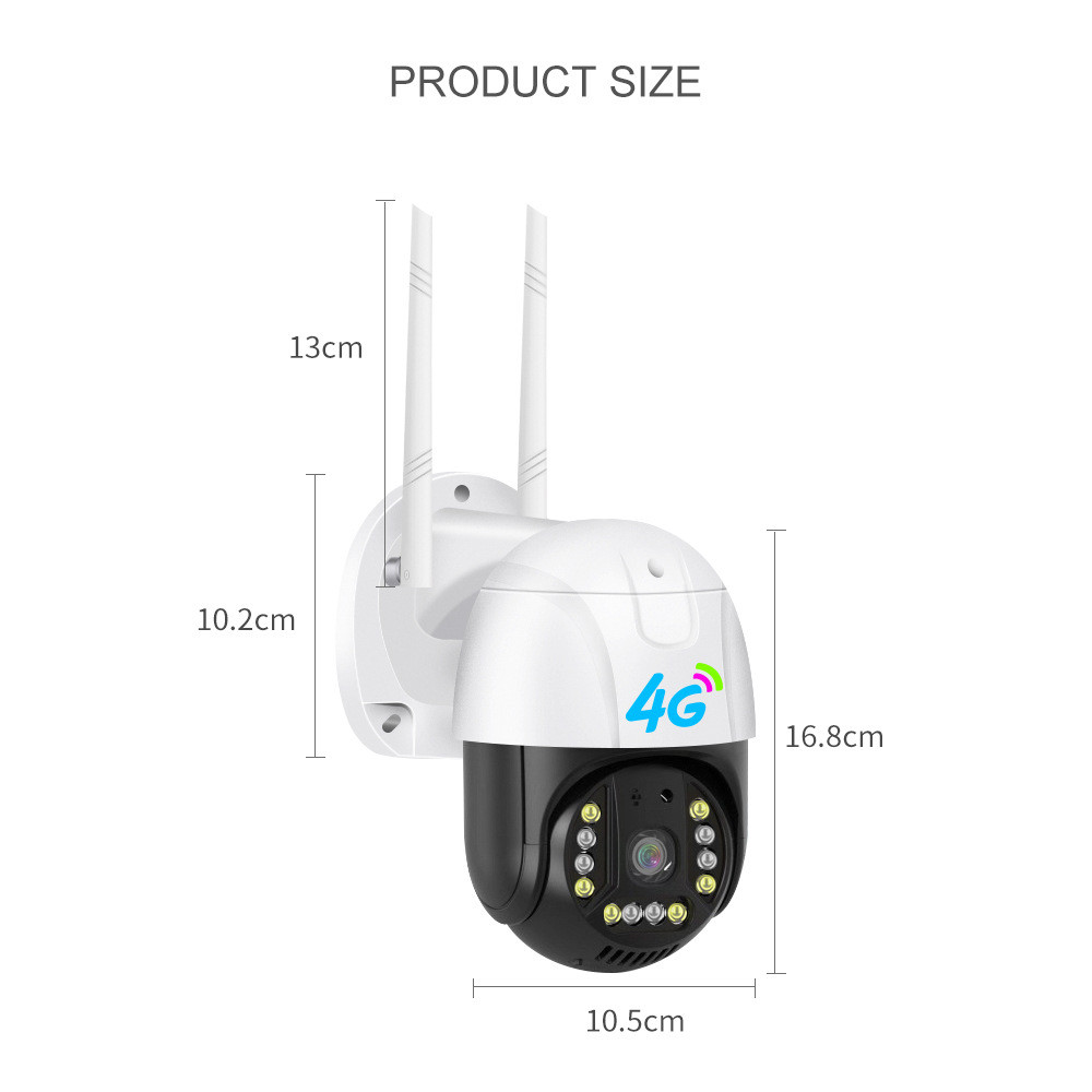 Camera V380 Ngoài Trời WiFi 4G – Camera Giám Sát An Ninh Nhìn Đêm HD