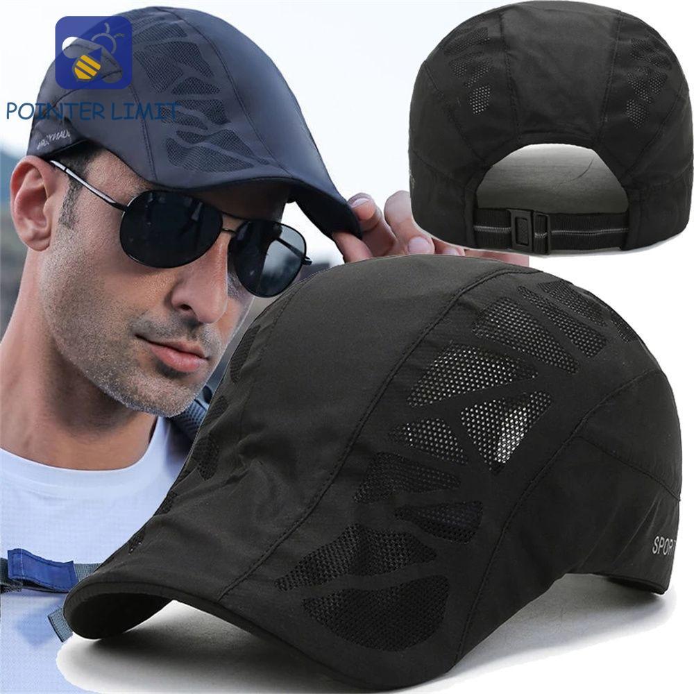 Mũ nón đa dạng: Classic Visor Cap, Mũ thể thao mùa hè, Mũ Panama lưới cho nam