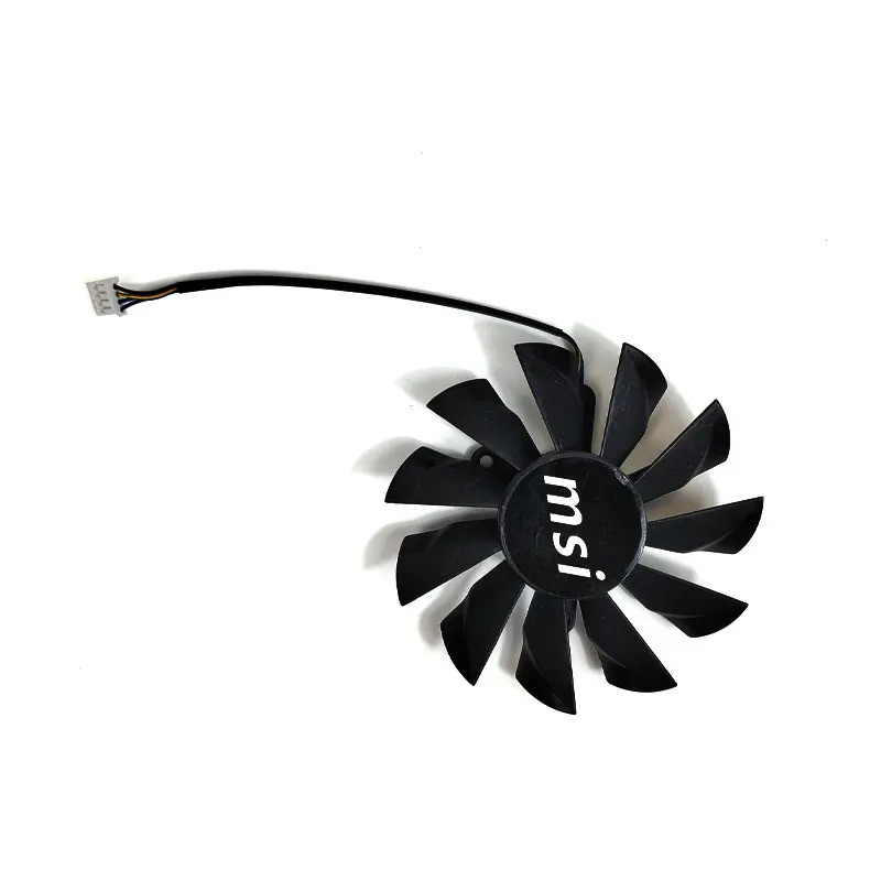 MỚI 87MM 4PIN MSI N550GTX-Ti Blizzard Quạt Làm Mát Thay Thế PLA09215B12M Quạt Làm Mát Cho MSI R6770 