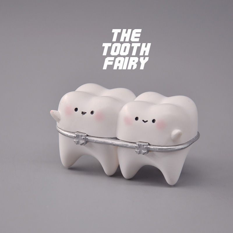 PPJinart Genuine Bulk Cargo Yaya Family Dental Clinic Cute tooth ornaments Blind box has been opened
