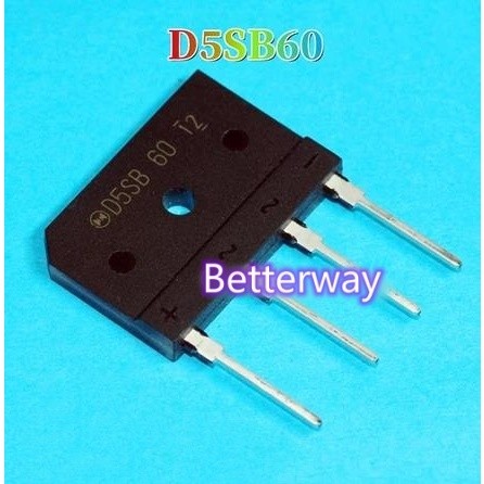 5 Chiếc Chính Hãng D5SB60 D5SB 60 5A / 600V Chỉnh Lưu Cầu Xếp Chồng Mới Chính Hãng Đang Bán