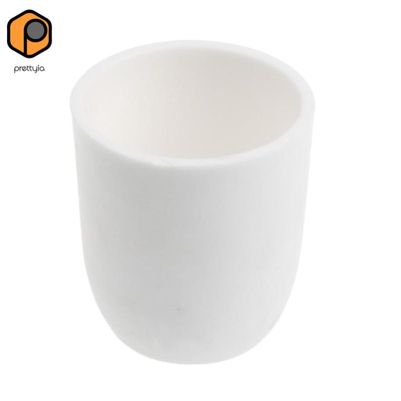 Gốm sứ hình trụ Corundum Crucible Alumina cho thí nghiệm phòng thí nghiệm
