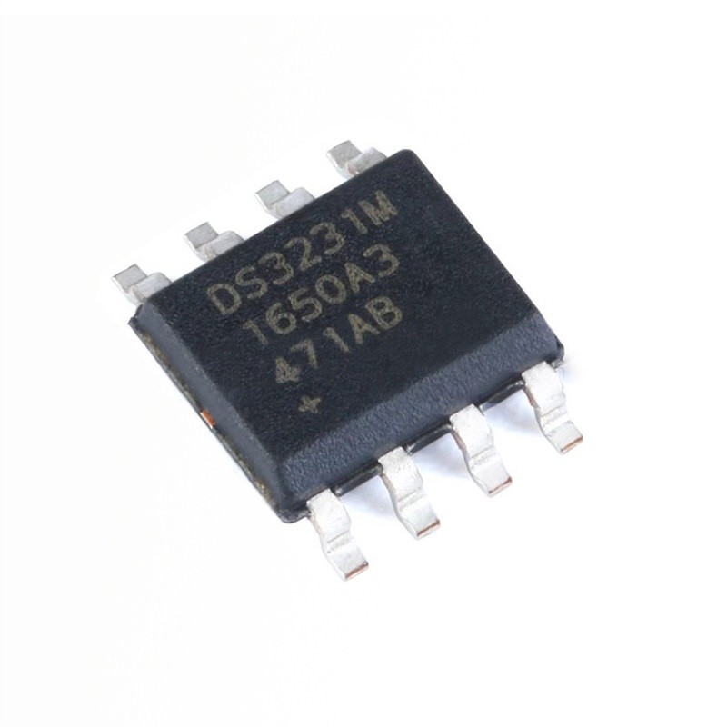 ((1 cái) Miếng dán linh kiện điện tử DS3231MZ + TRL In màn hình lụa DS3231M SOIC-8 Chip đồng hồ thật