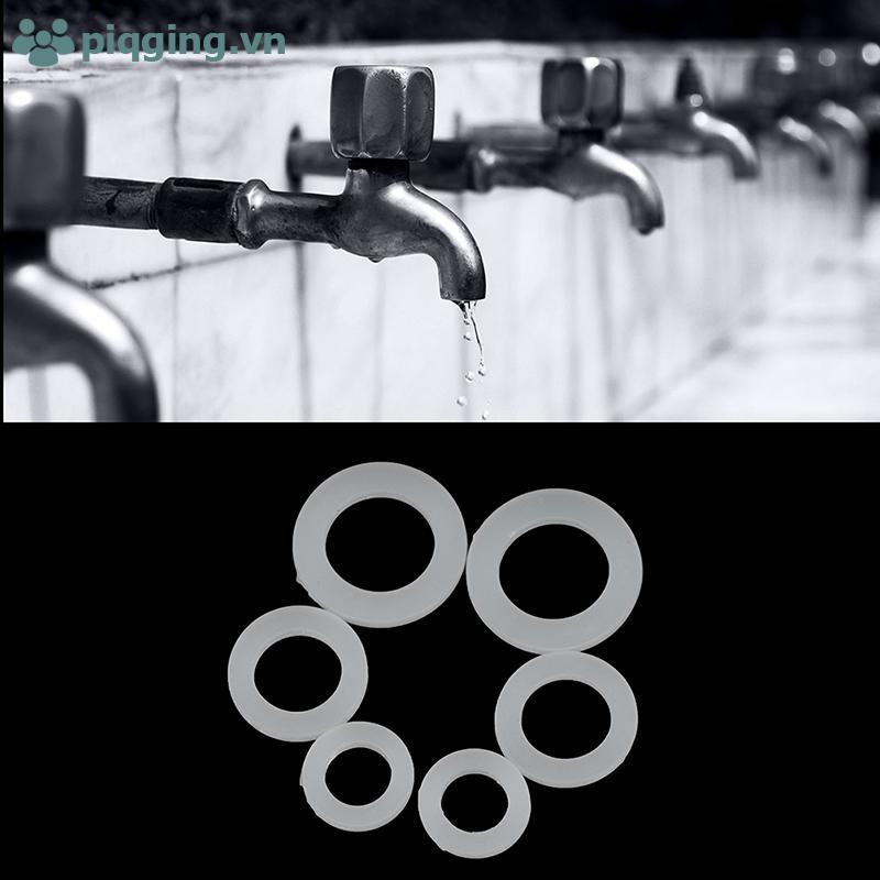 Piqging 20 Cái 1 / 2 "3 / 4" 1 "Cao su phẳng Gioăng chữ O Vòng đệm Vòng đệm vòi Vòng VN
