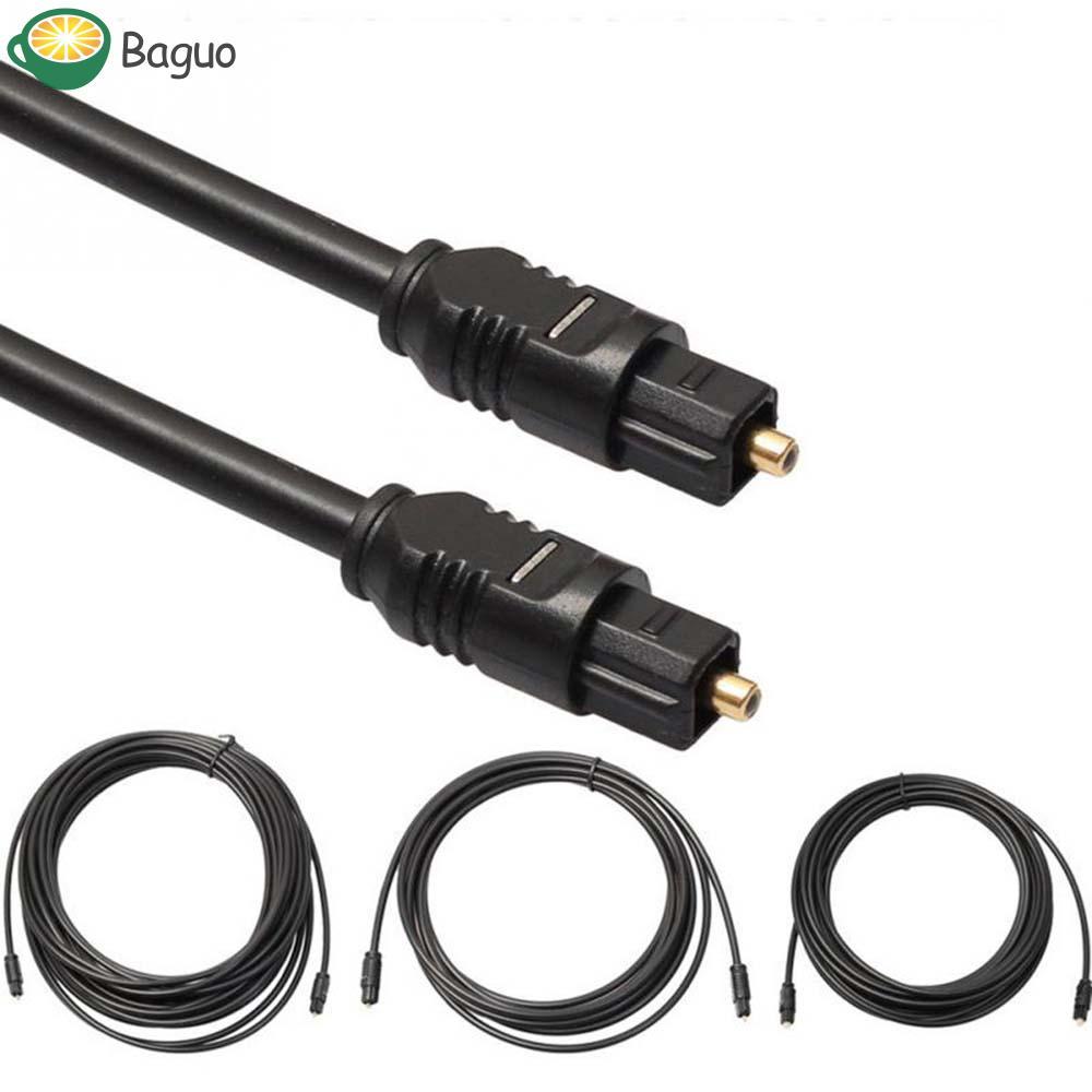 Cáp âm thanh quang kỹ thuật số BAGUO Dây cáp quang DVD 1m 1.5m 2m 3 5m 10m Cáp âm thanh kỹ thuật số 