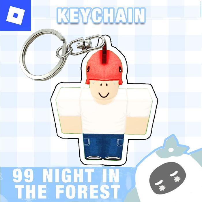 Ganci / Gantungan Kunci Keychain Akrilik ROBLOX 99 NIGHT IN THE FOREST - MISING CHILD - Dino Kid
