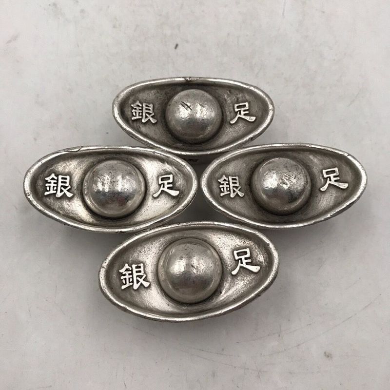 Pdd / / Pdd / / Đồng xu cổ xưa Thỏi bạc Great Qingku Bạc thỏi Dongchang Làm thỏi cũ Thỏi bạc vỡ 4.18