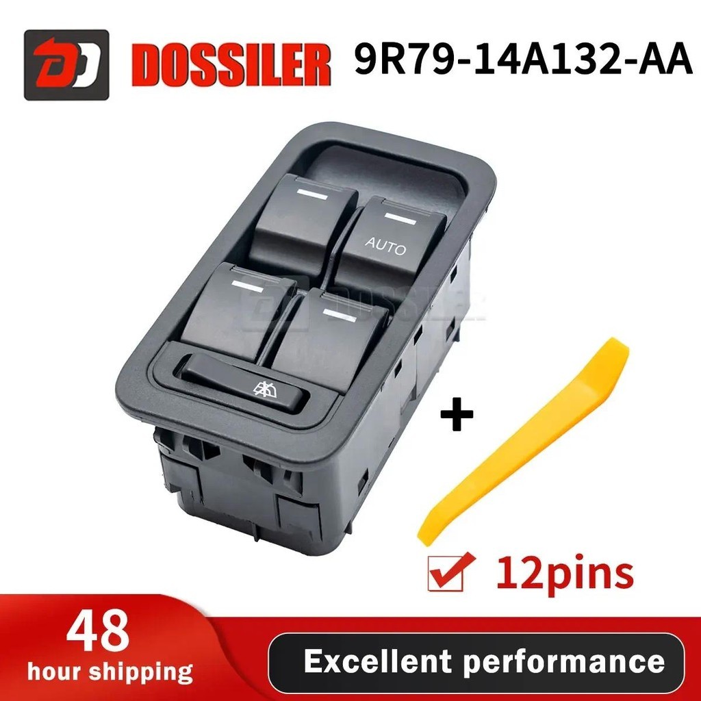 9R79-14A132-AA Dossiler Cho Ford Territory 2004-2014 Điện RHD Master Công Tắc Cửa Sổ Ô Tô Nâng Nút S